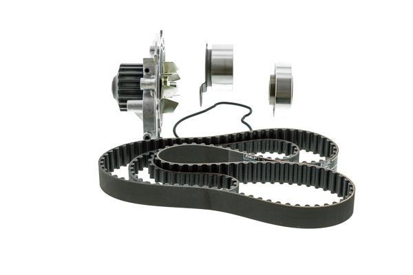 Pompe à eau + kit de courroie de distribution (Kit courroie de distribution) AISIN ref. TKH-7005